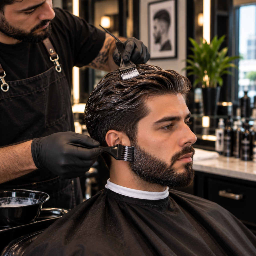Dying Hair and Beard in Dallas, TX