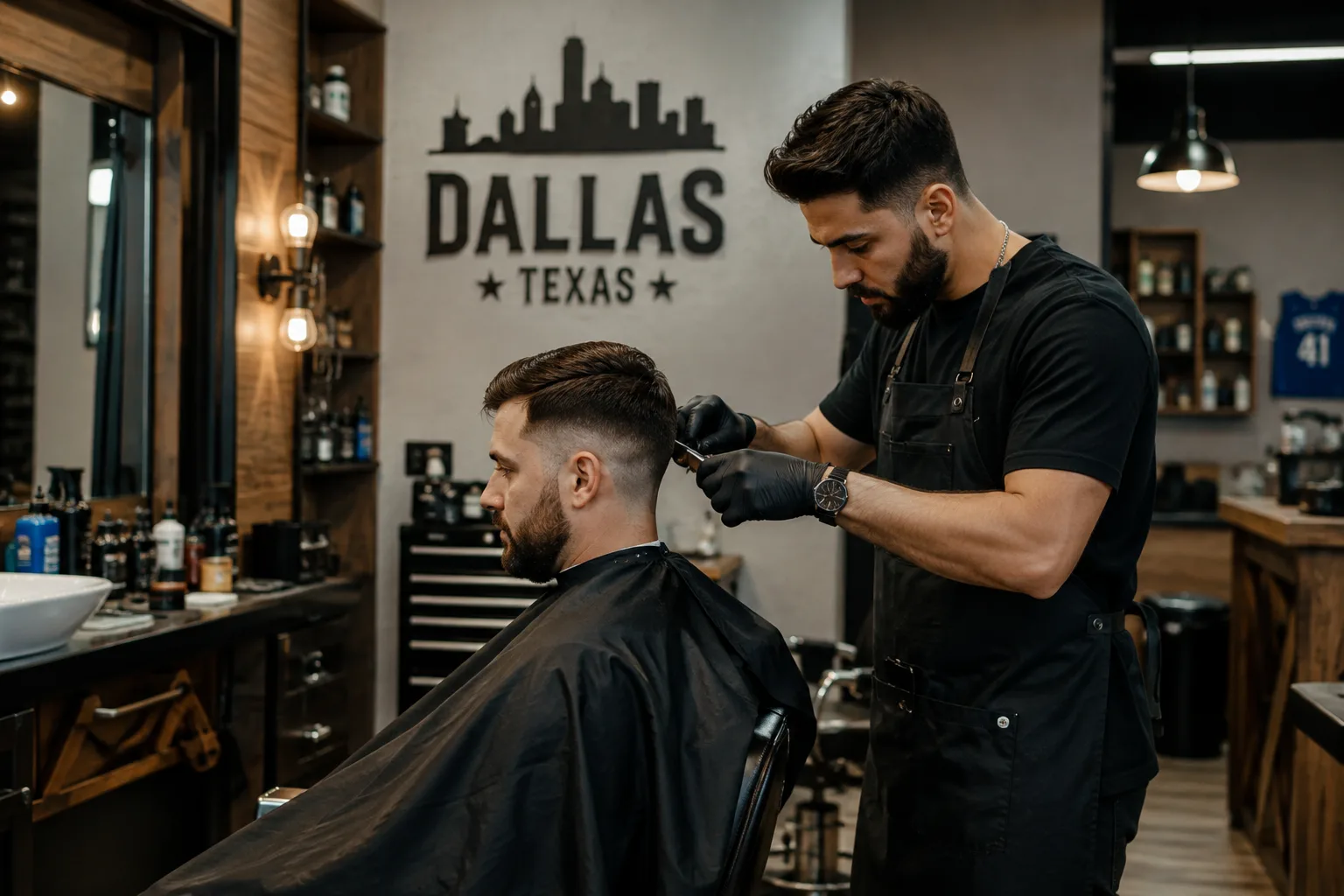 Professional barber shop in Dallas TX