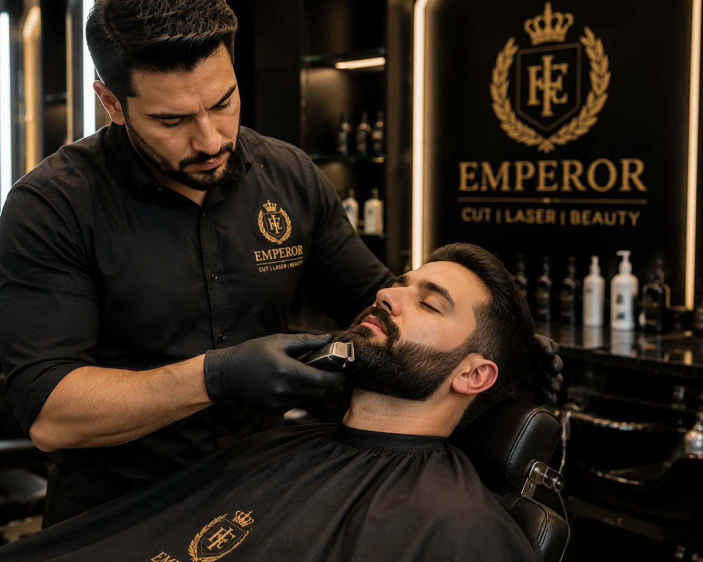 Professional beard trim in Dallas TX