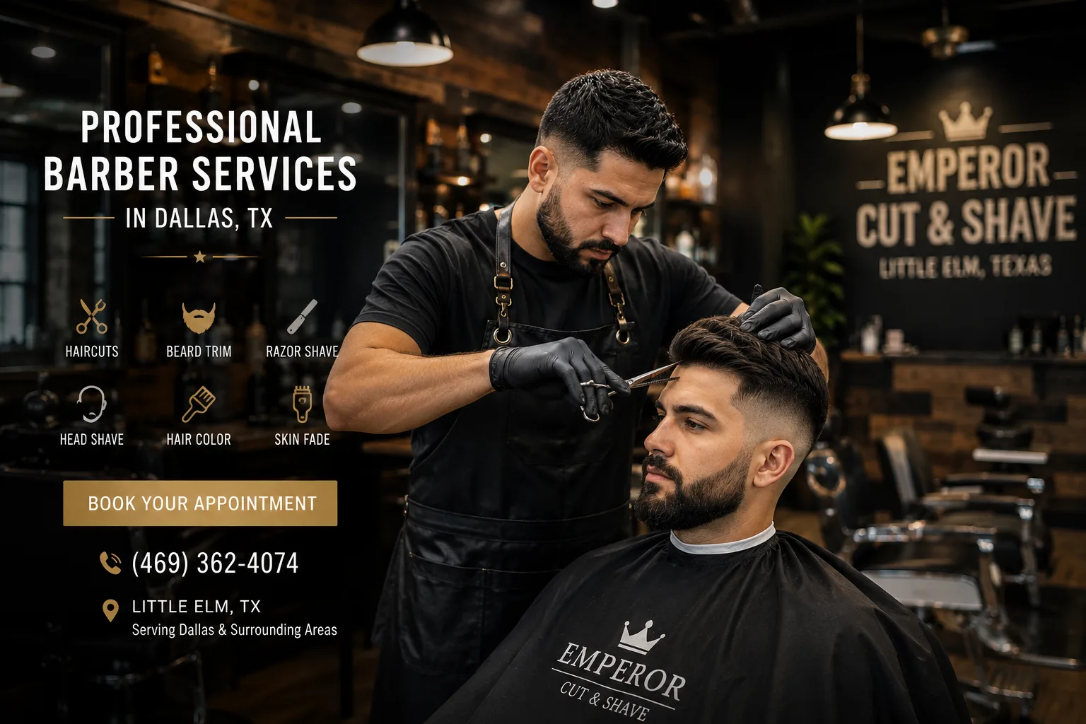 call Barber Shop in Dallas