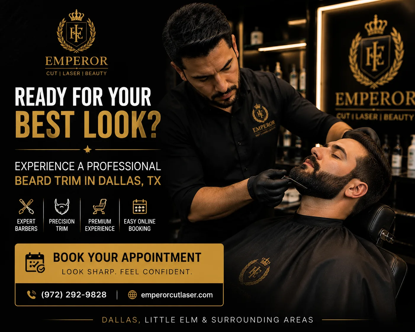 call Beard trim in Dallas