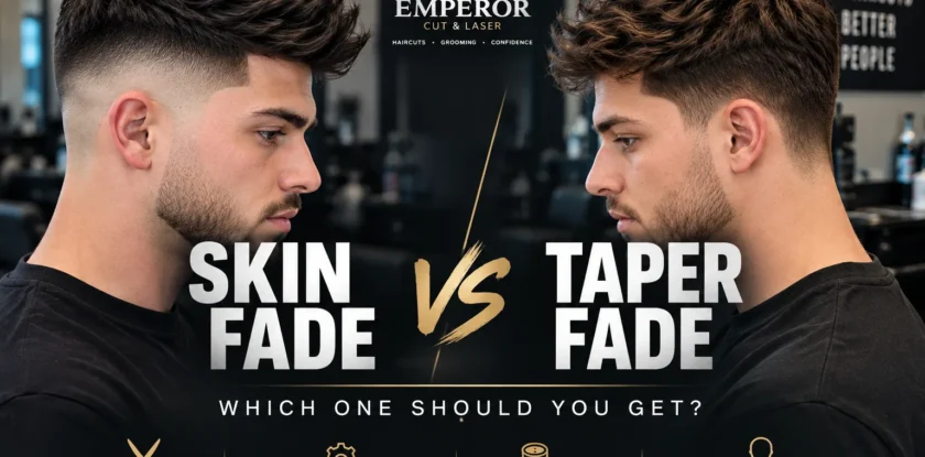 Skin Fade vs Taper Fade